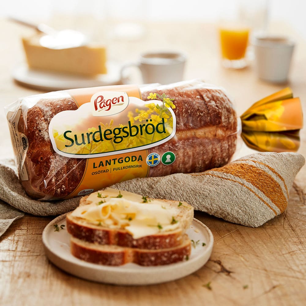 Lantgoda Surdeigsbrød