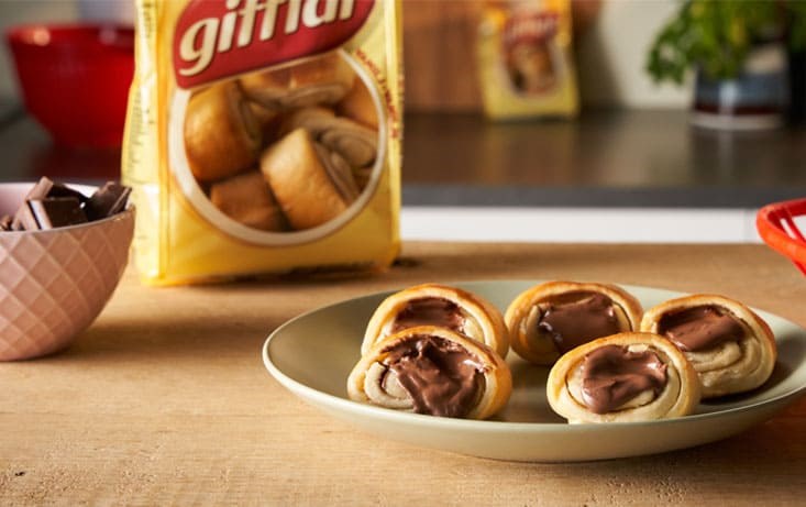 Gifflar vanilj + choklad hack - Recept | Pågen