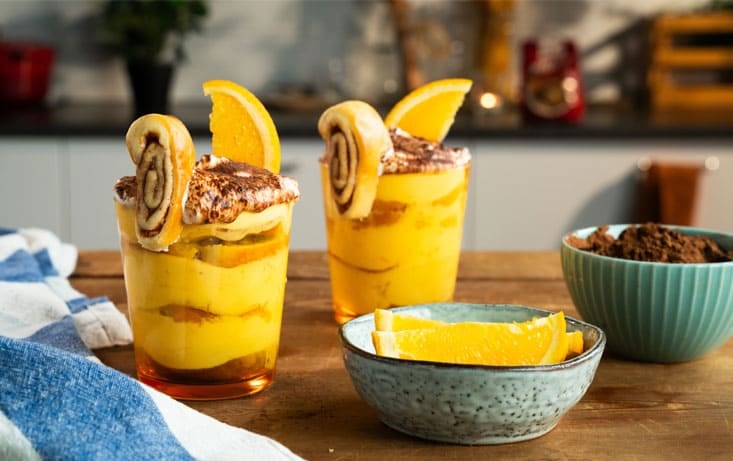 Tiramisuinspirert juledessert